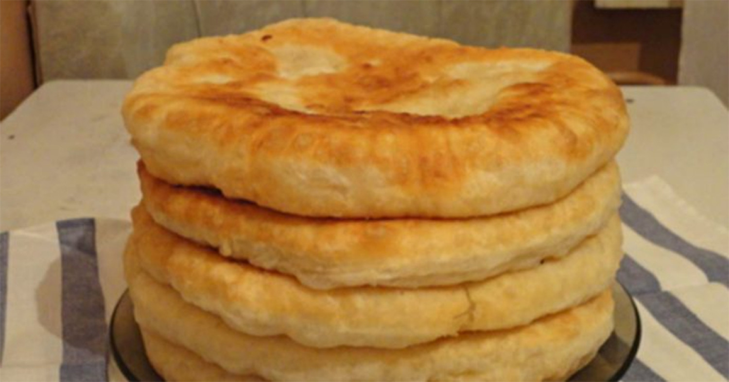 Töltött lángos - villámgyors recept