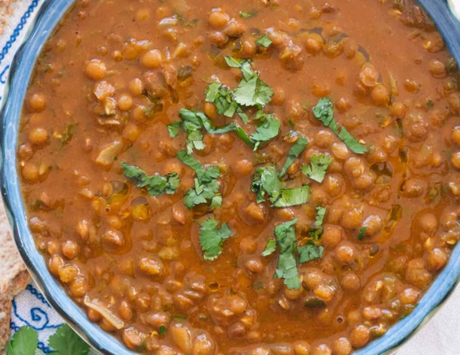 Mustáros tejfölös lencsefőzelék